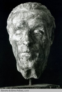 RITRATTO di SILVIO POLLONI, 1967 Gesso